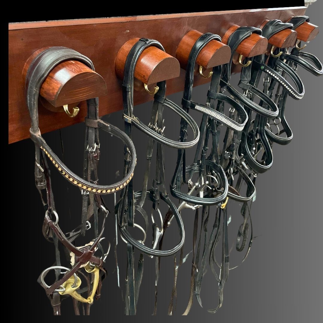 Unveiling EquiOpulence's Exquisite Luxury Bridle Rack: A Fusion of Elegance and Sustainability