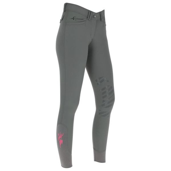 Covalliero Janne X Pink Ribbon Breeches - EquiOpulence