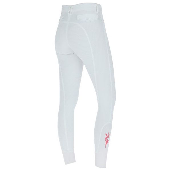 Covalliero Janne X Pink Ribbon Breeches - EquiOpulence