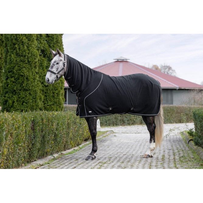 Covalliero Fleece blanket with Neck - New Therm Material - EquiOpulence