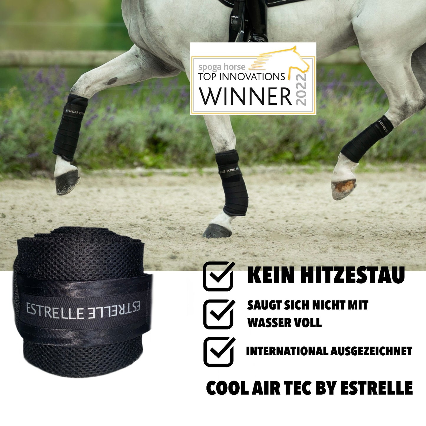 Estrelle Cool Air Tec. Bandages - EquiOpulence