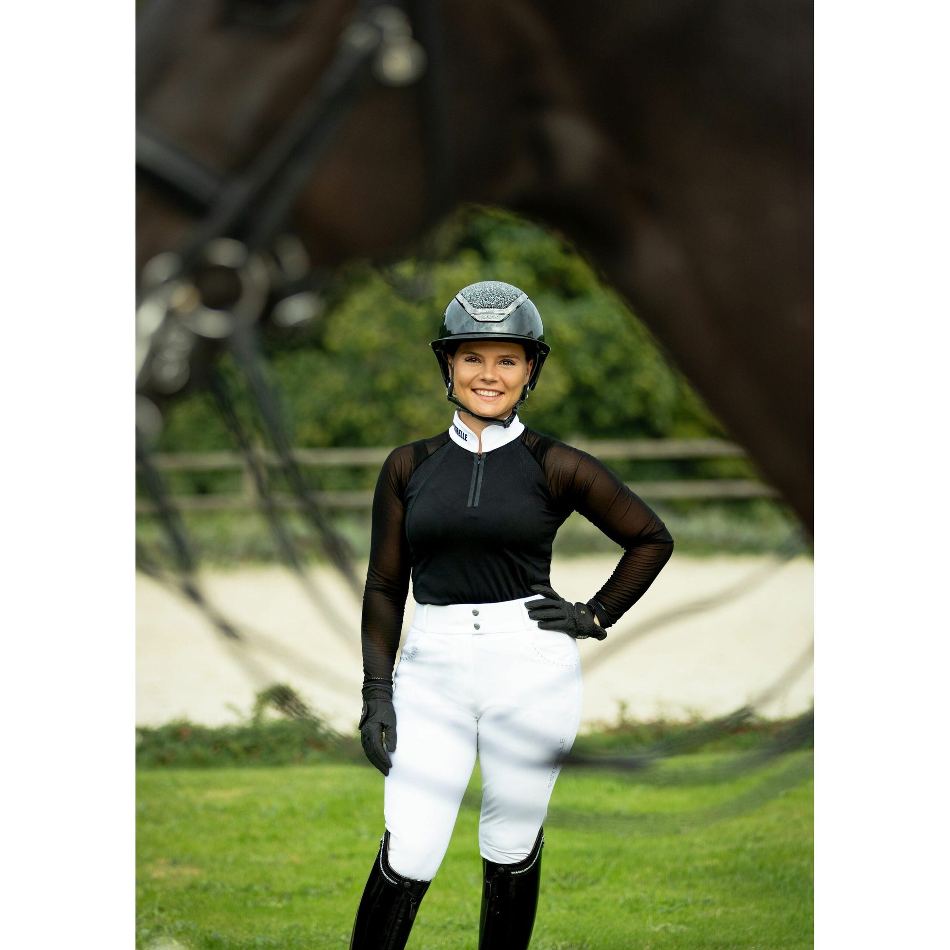 Estrelle Signature Breeches - Knee Patch - EquiOpulence