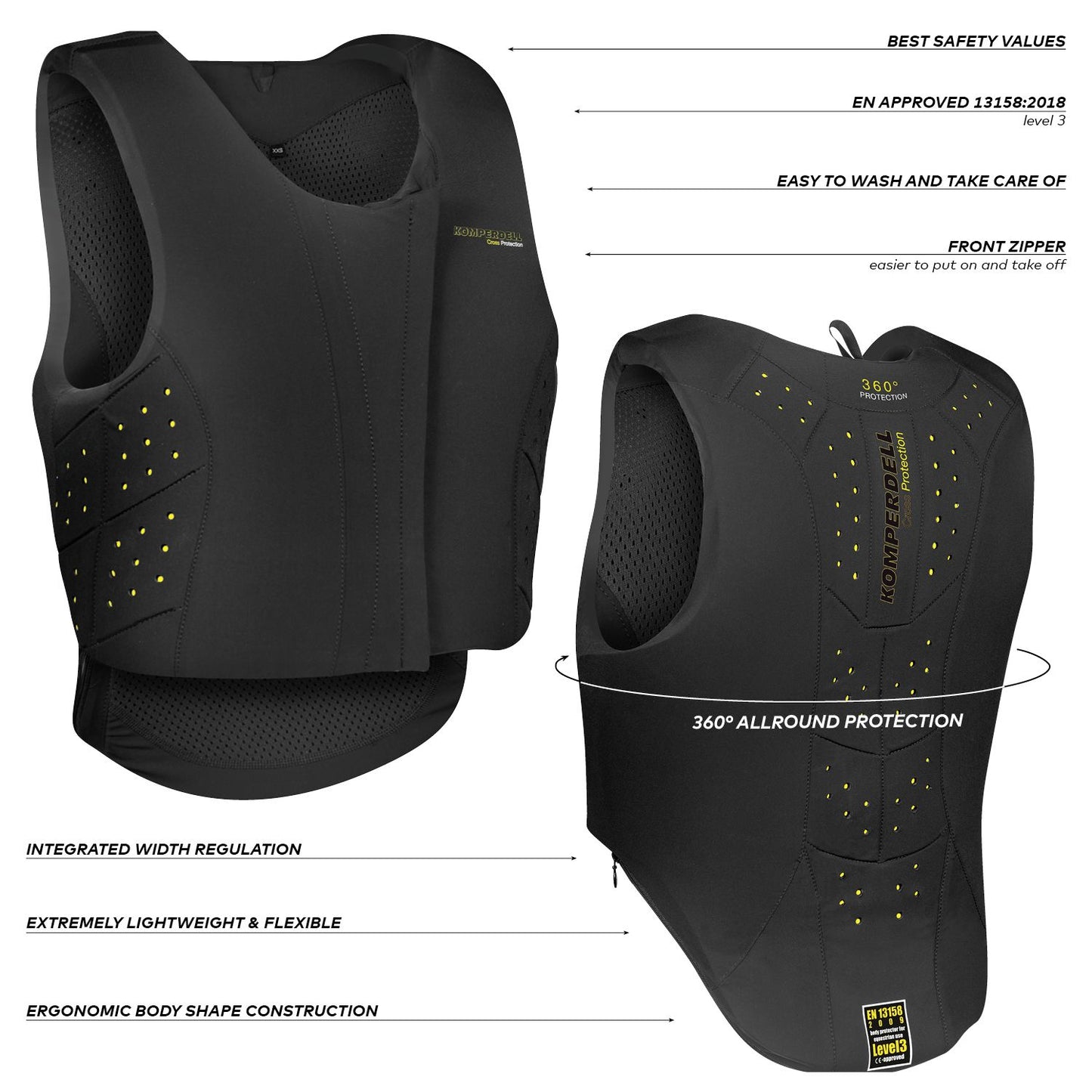 Komperdell Level 3 Body Protector - Junior