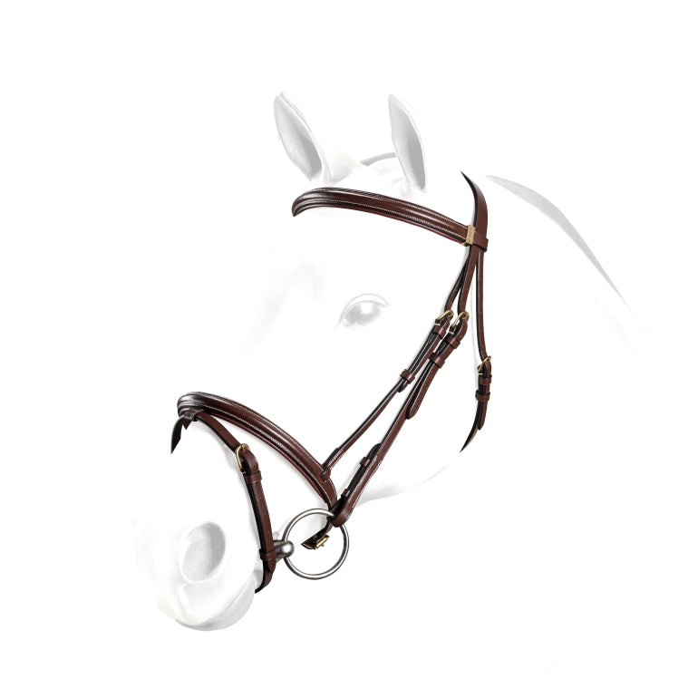 Equipe Emporio"Gentle" Flash Bridle - EquiOpulence