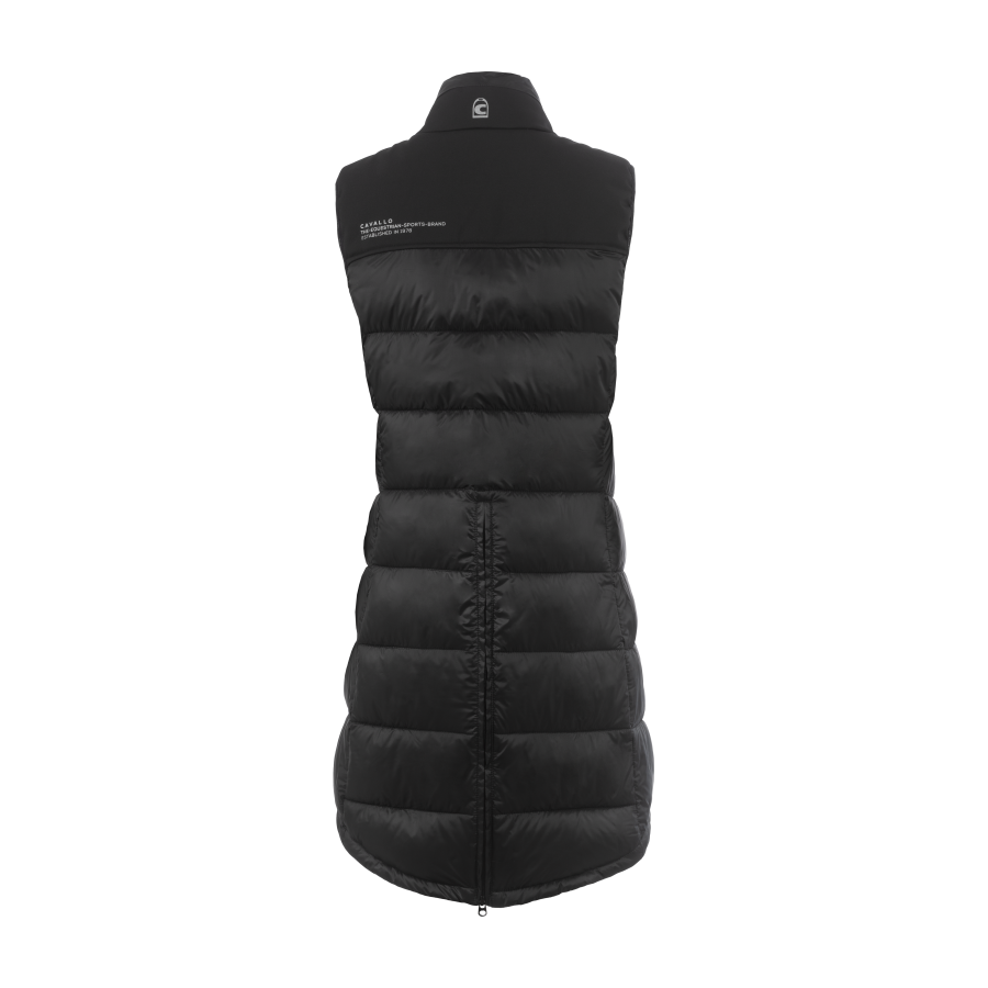 Cavallo Gella Hybrid Long Quilted Gilet - EquiOpulence