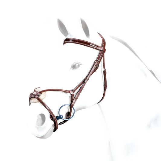 Equipe Rolled Grackle Bridle - EquiOpulence