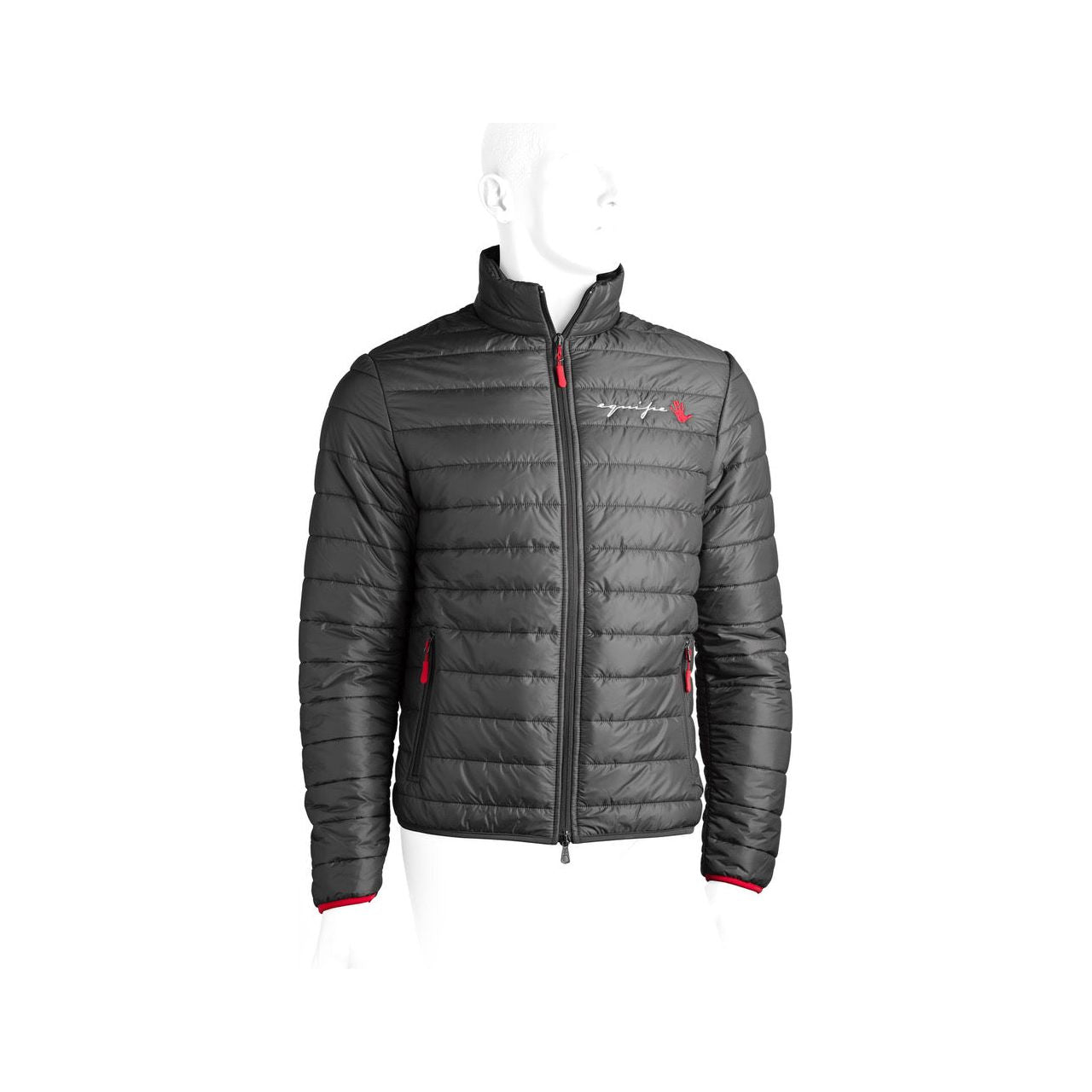 Equipe Quilted Jacket with Logo - EquiOpulence