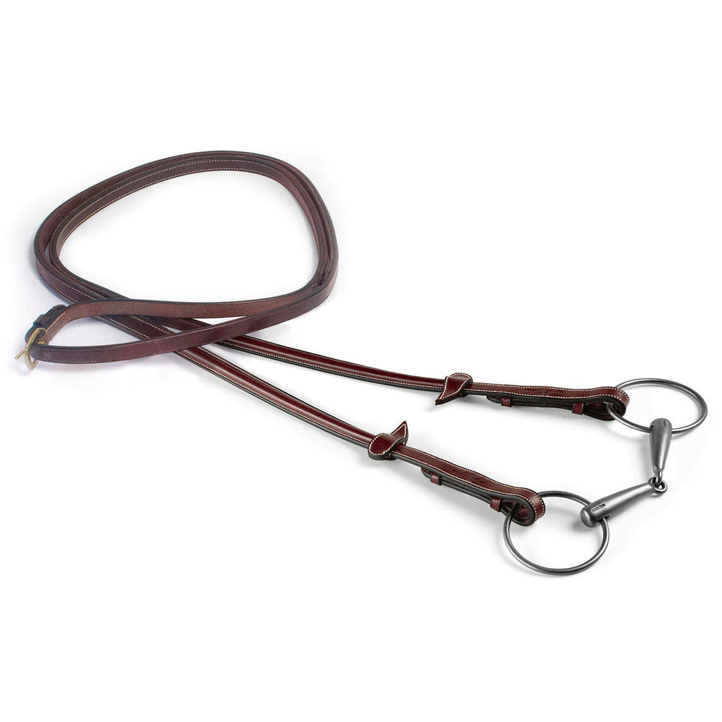 Equipe 1/2 Rubber Raised Reins - EquiOpulence