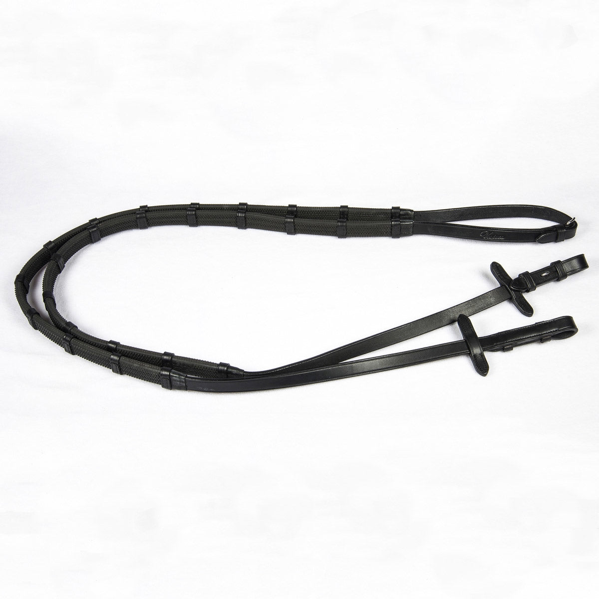 Vespucci Hand Grip Rubber Reins - EquiOpulence