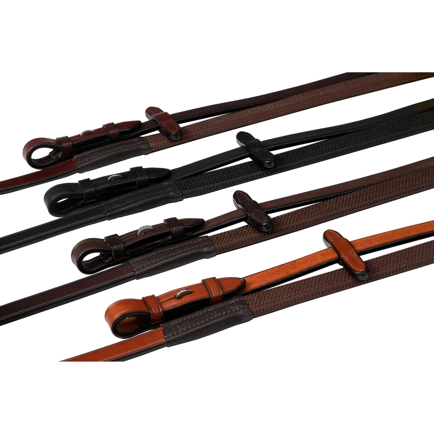 Vespucci Rubber Reins - EquiOpulence